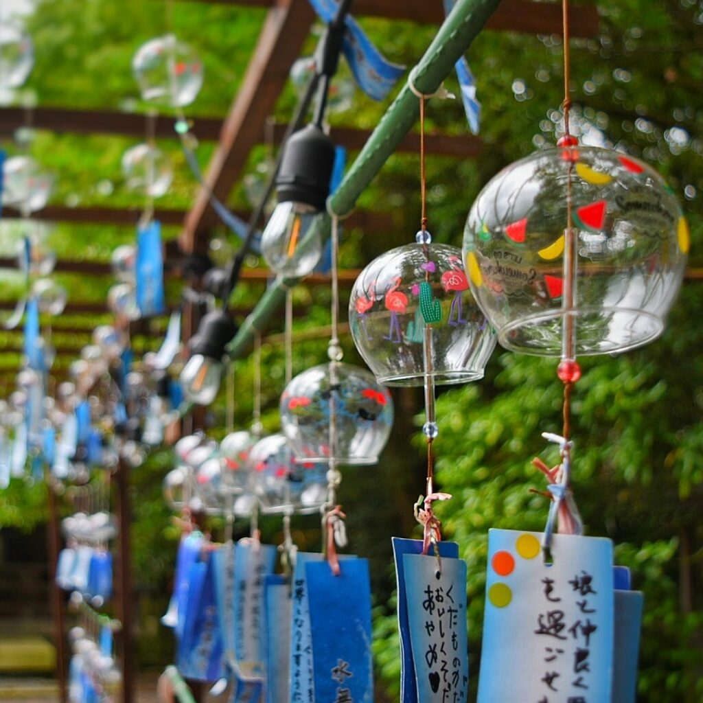 風鈴は心を癒す魔法の音色