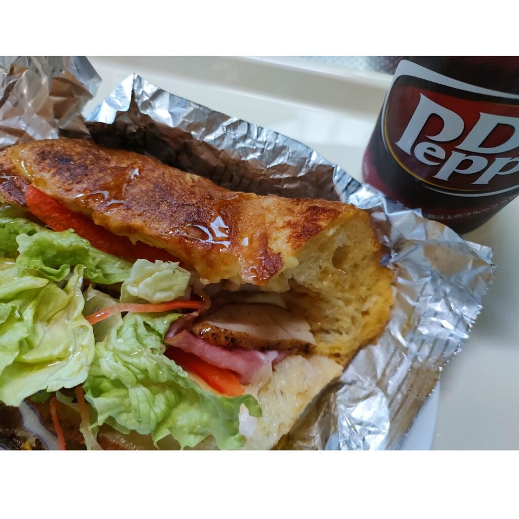 フラーハウスのモンティおじさんのサンドウィッチ風