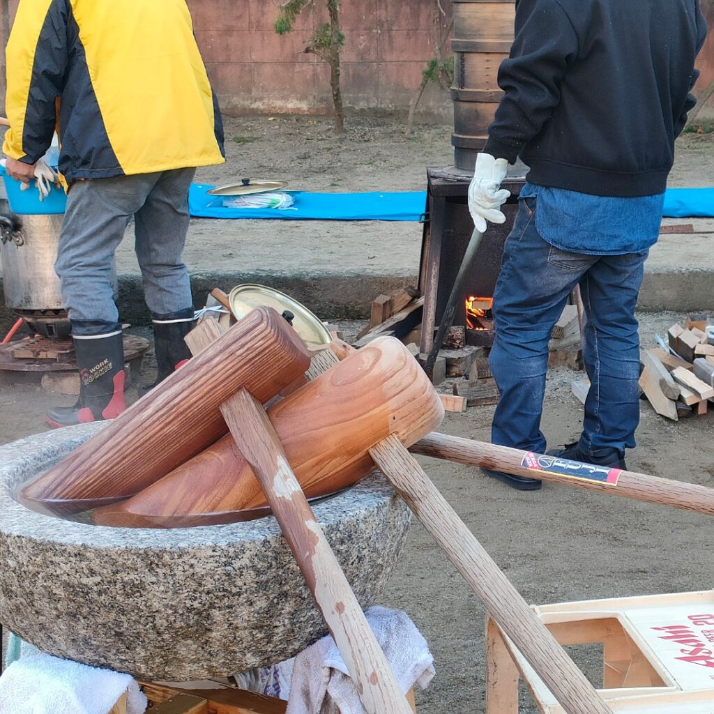 餅つき
