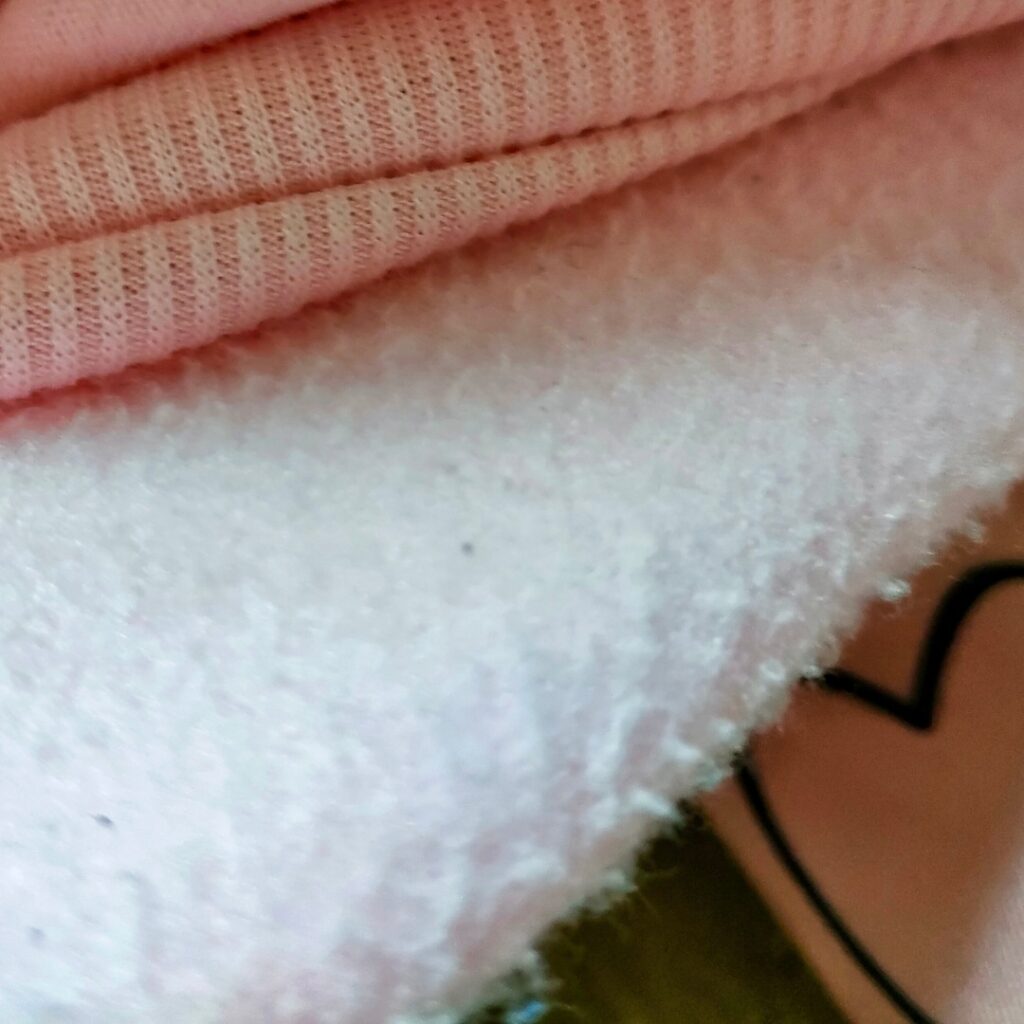 TEMU　服の生地ズーム