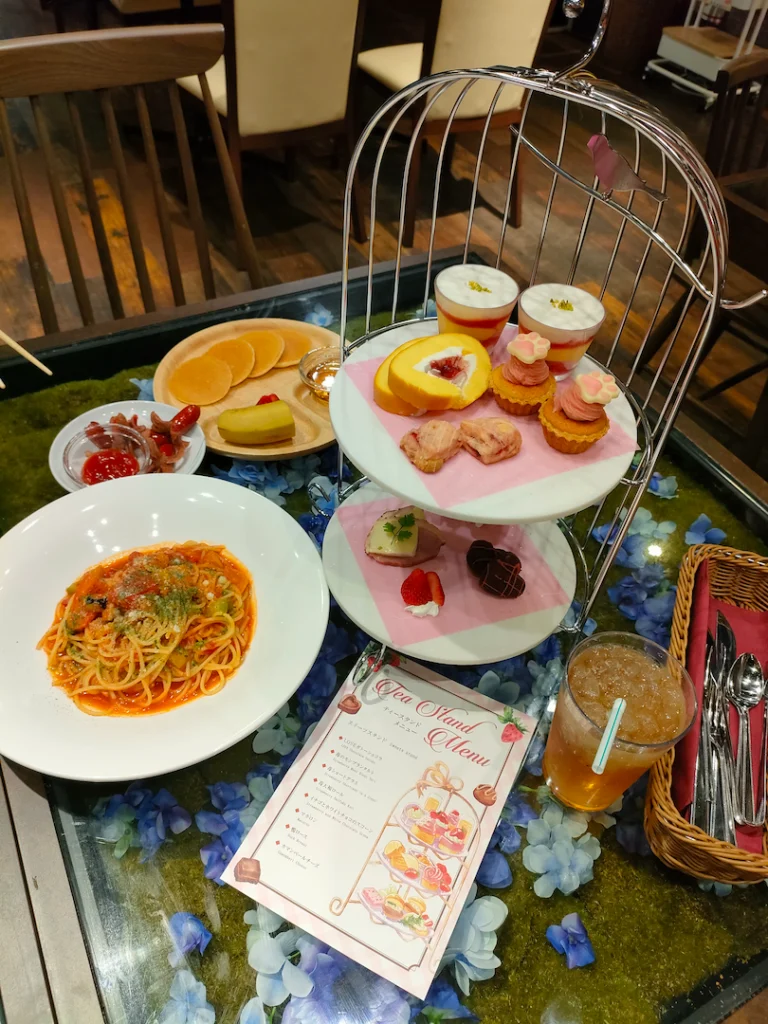 天王寺アンダの森　ランチとアフタヌーンティー
