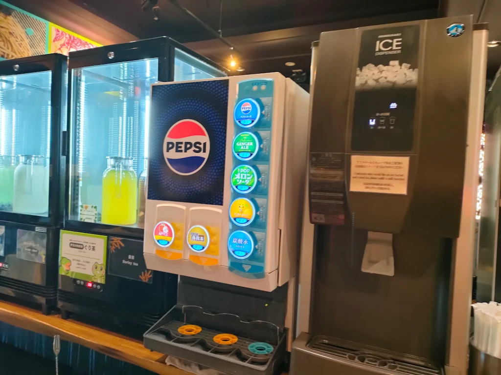 天王寺　アンダの森　ジュース飲み放題