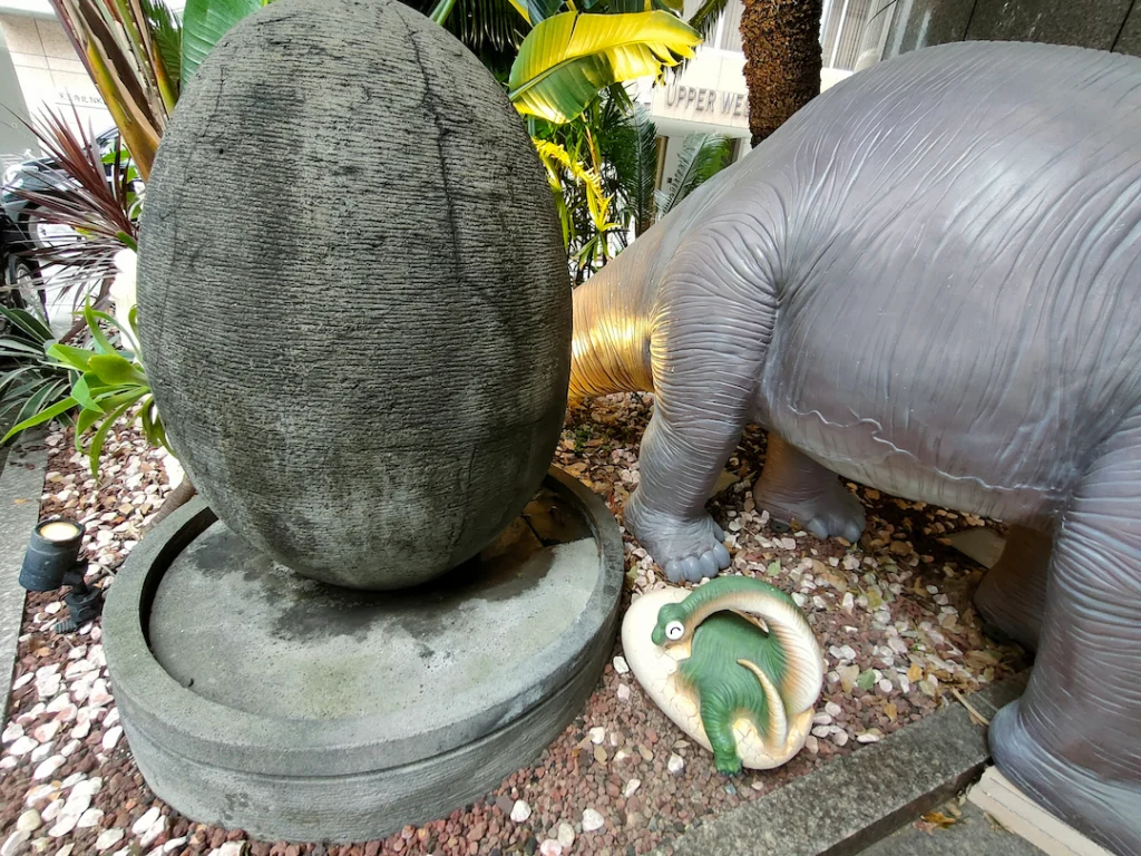 アンダの森　天王寺　恐竜　赤ちゃん