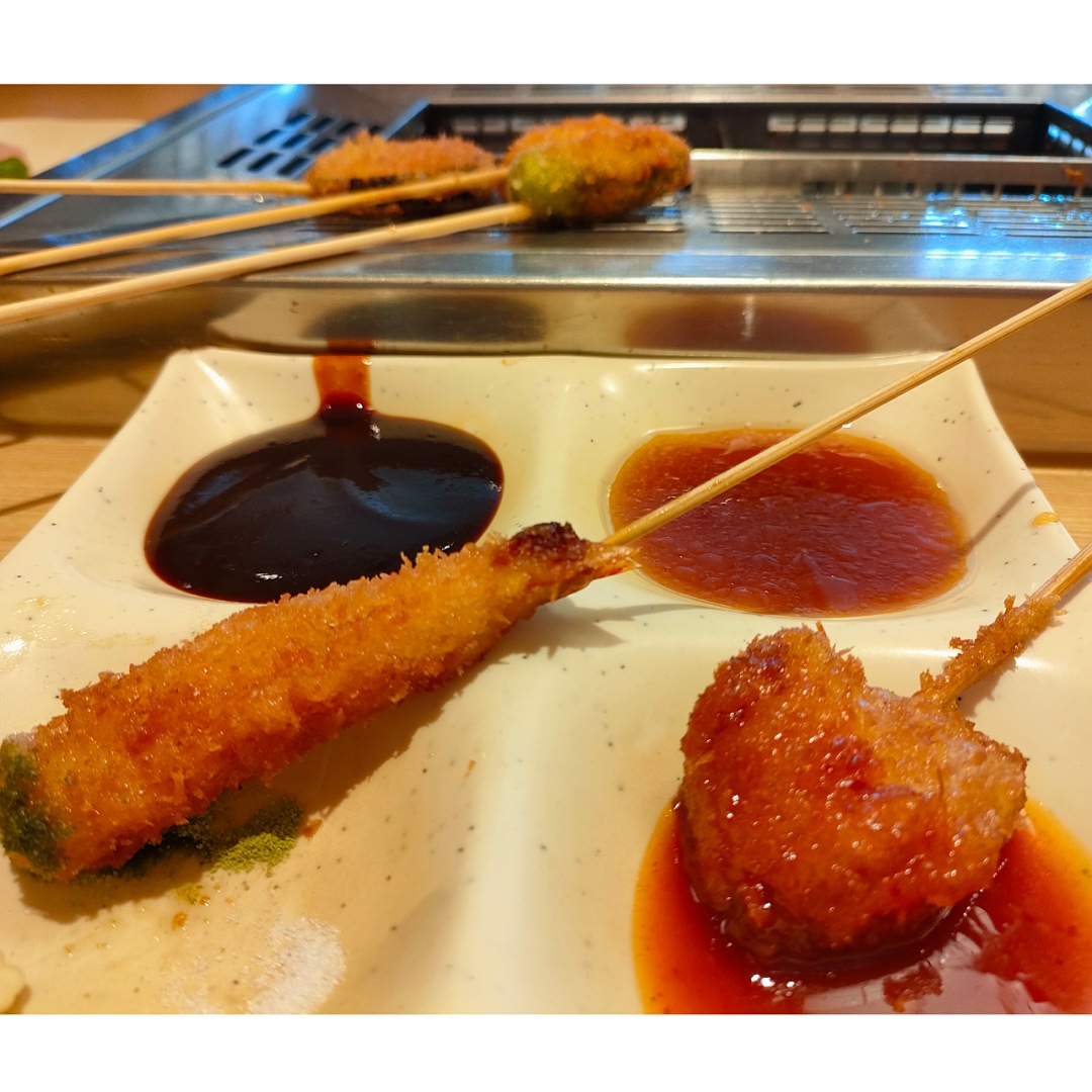 串家物語　抹茶塩とヤンニョムソース