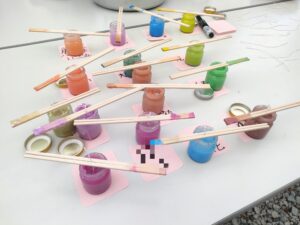 クレヨンのキャンドル